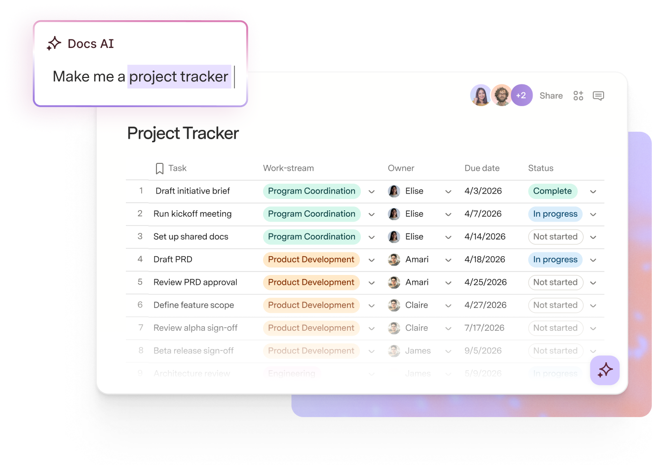 Docs AI Interface