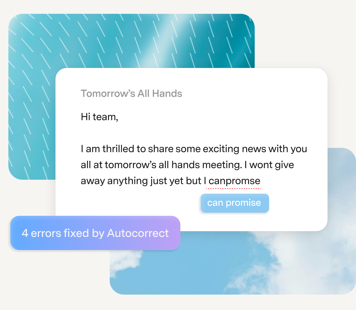 Intelligent Autocorrect