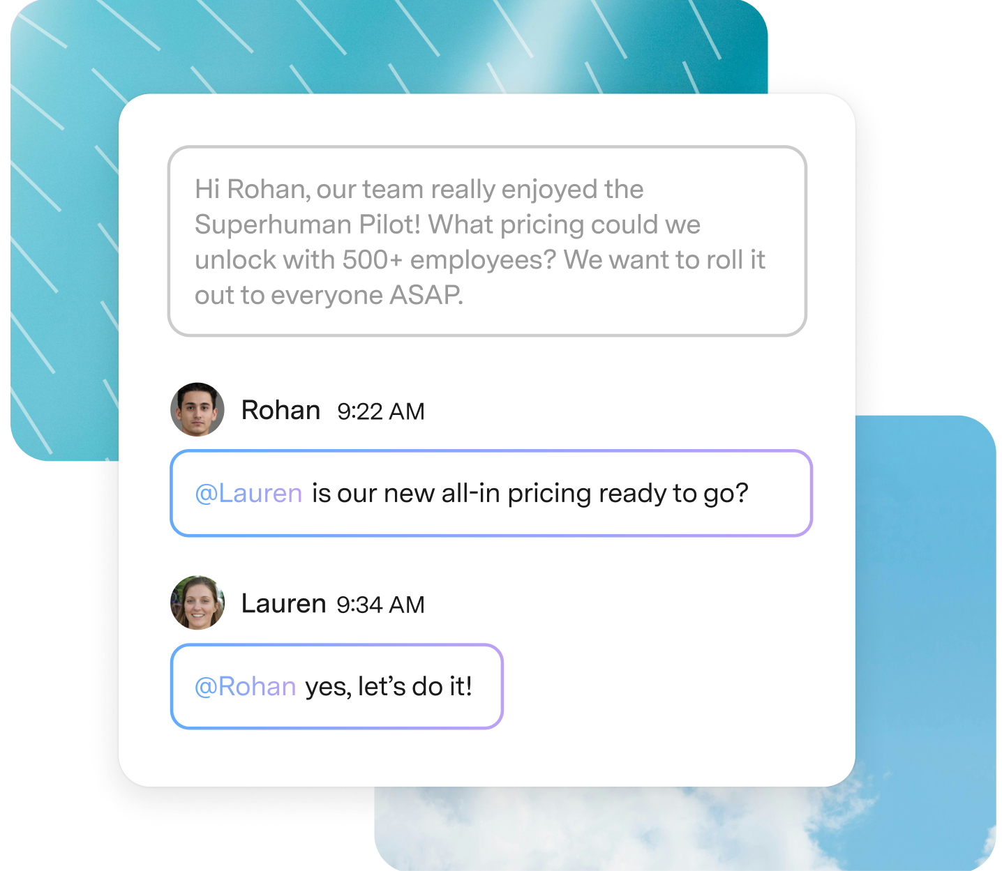 Collaborate Around Email