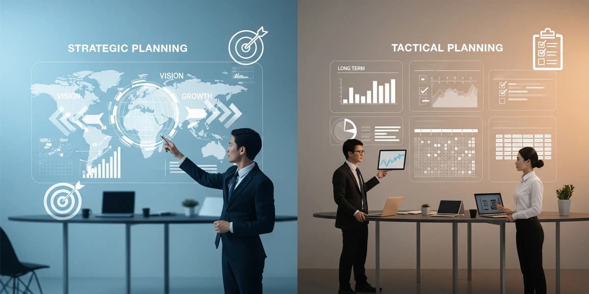 Strategic vs Tactical Planning: What’s the Difference?