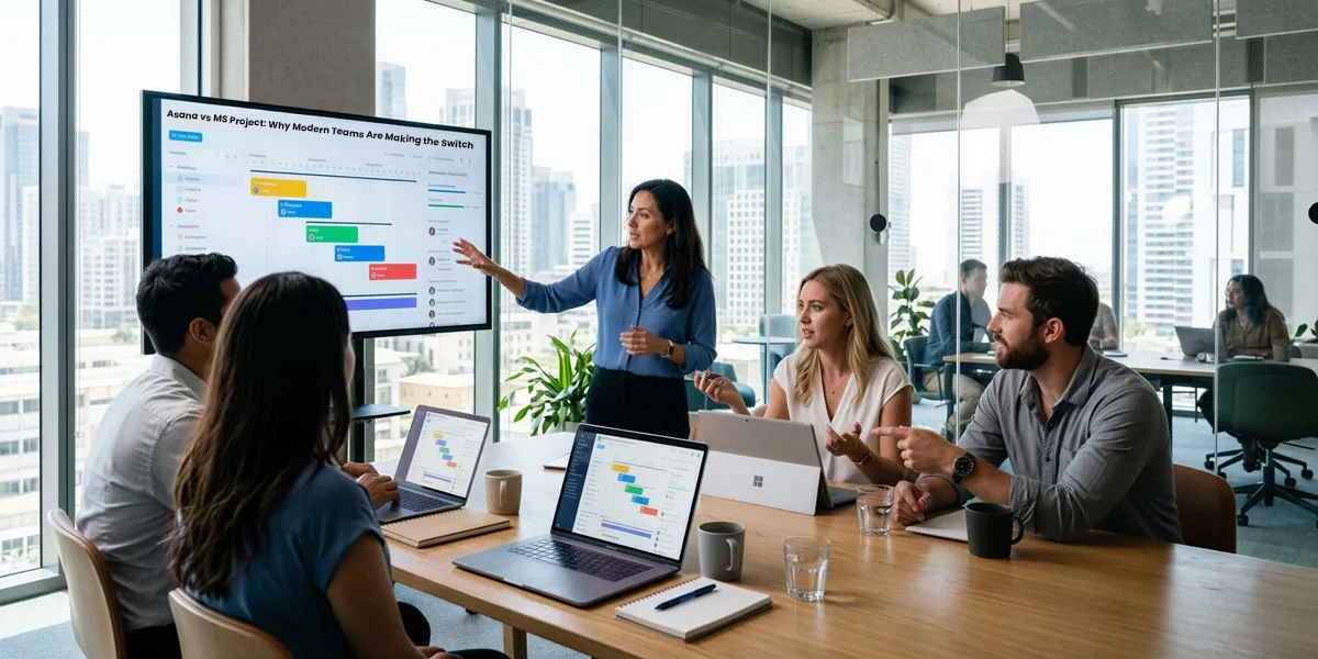 Asana v/s MS Project: Why Modern Teams Are Making the Switch