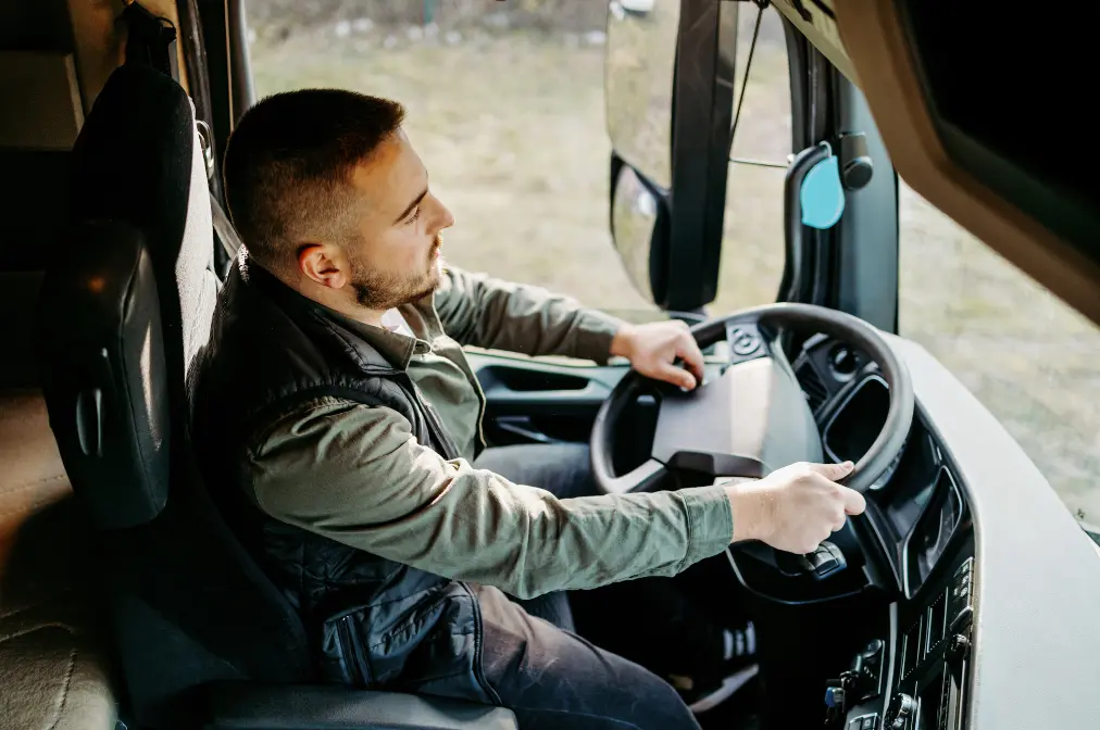 Provide professional drivers with navigation and safety information