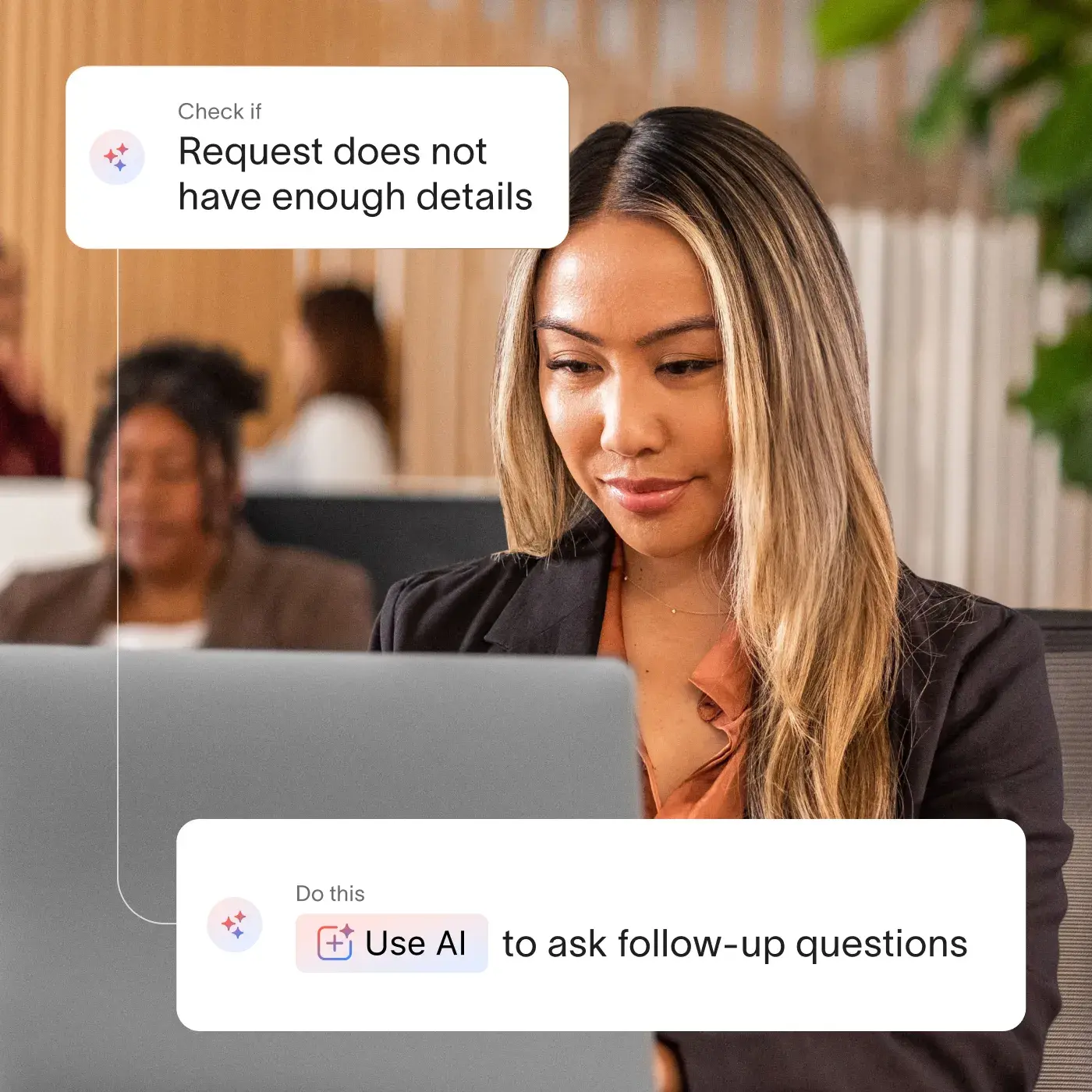 Work smarter with AI. No coding needed