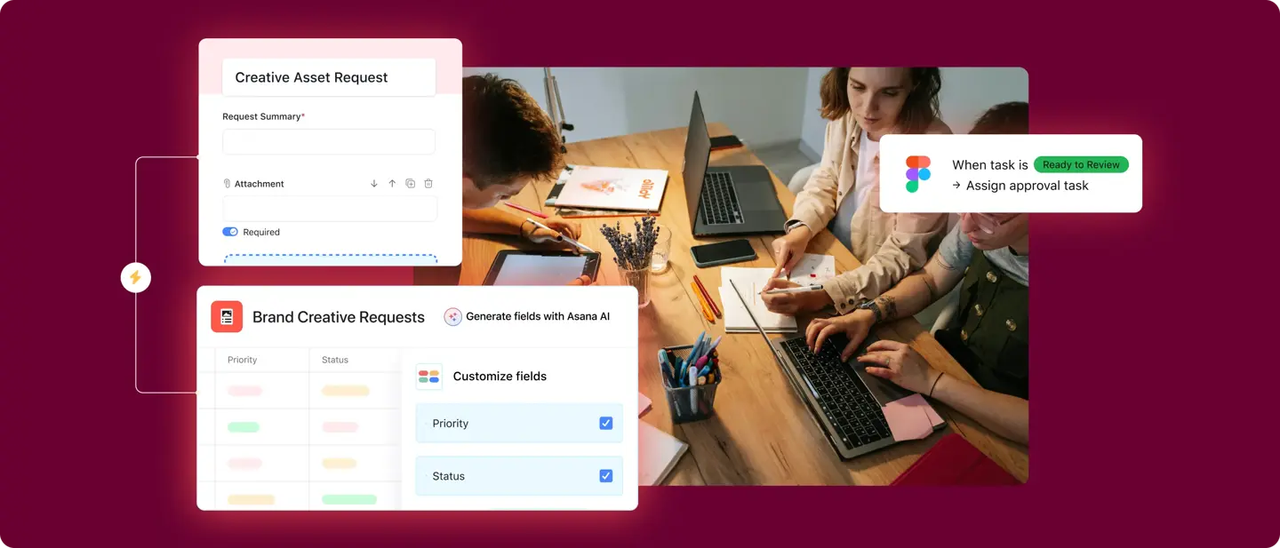 Learn how Asana keeps your workflows moving — no matter the use case.