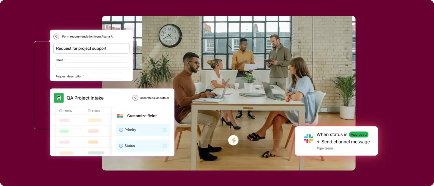 Learn how Asana keeps your workflows moving — no matter the use case.